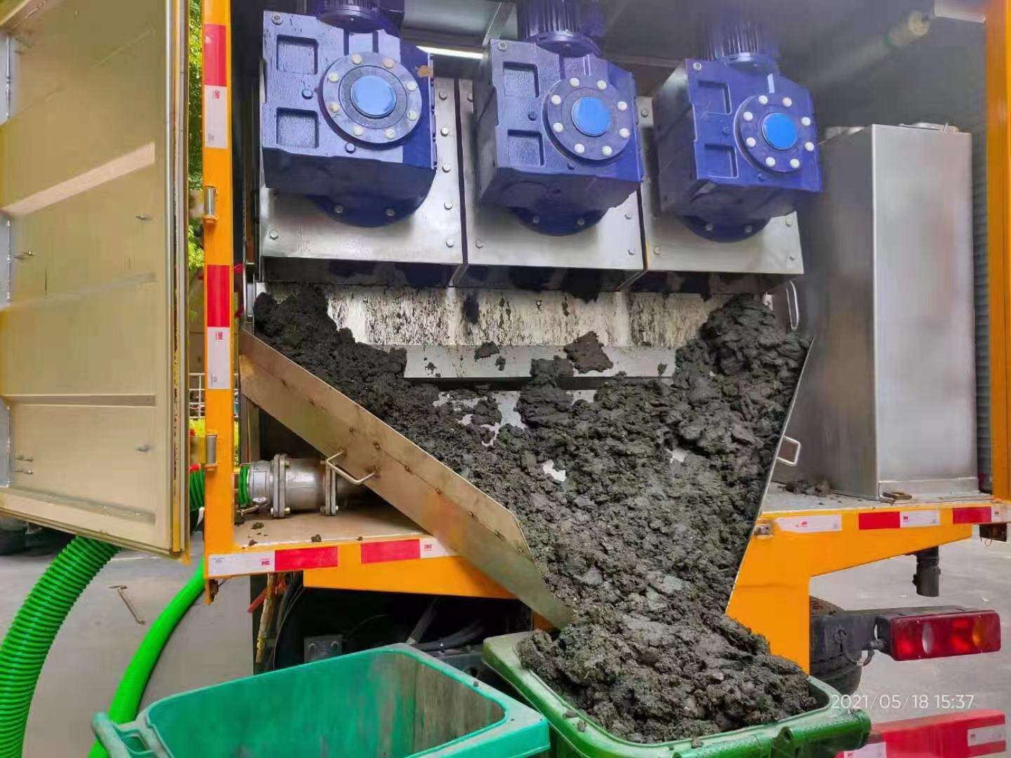浑南化粪池清掏城市维护站-泥浆净化干湿分离处理